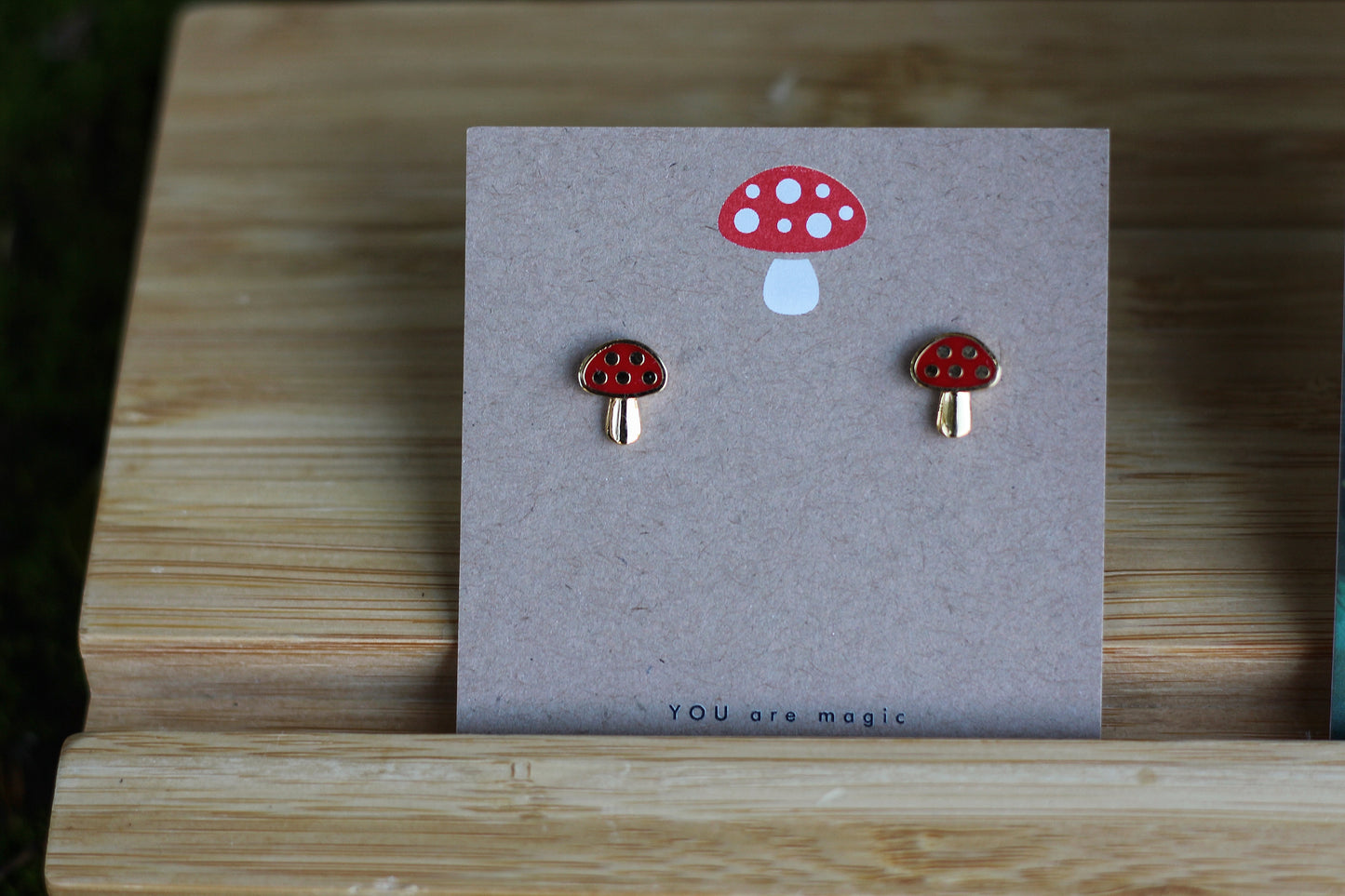 Mushroom Earrings