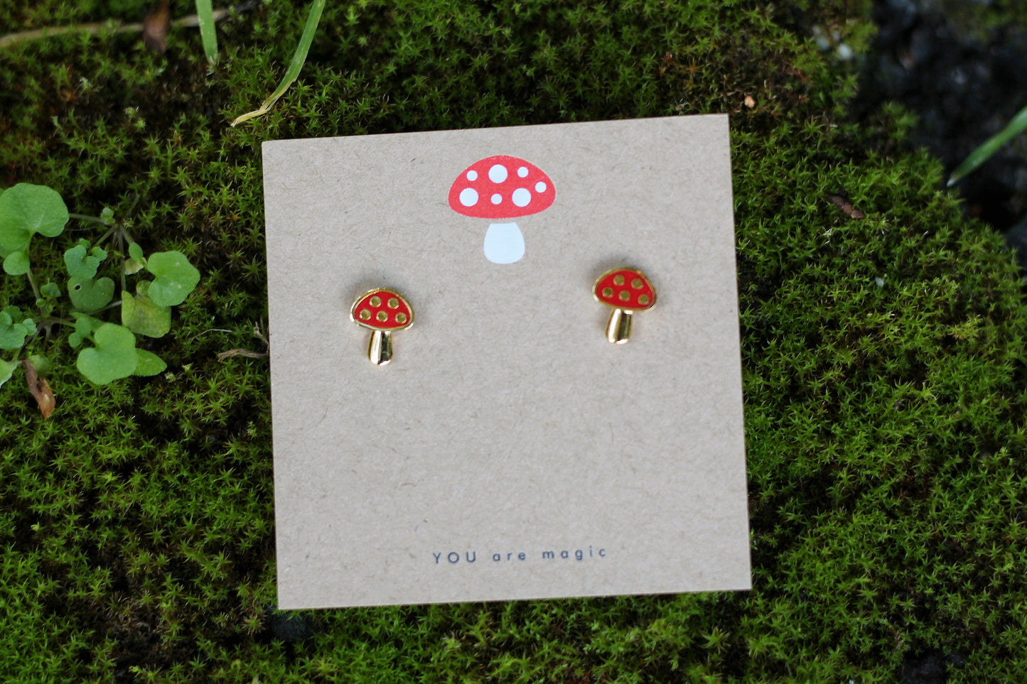 Mushroom Earrings