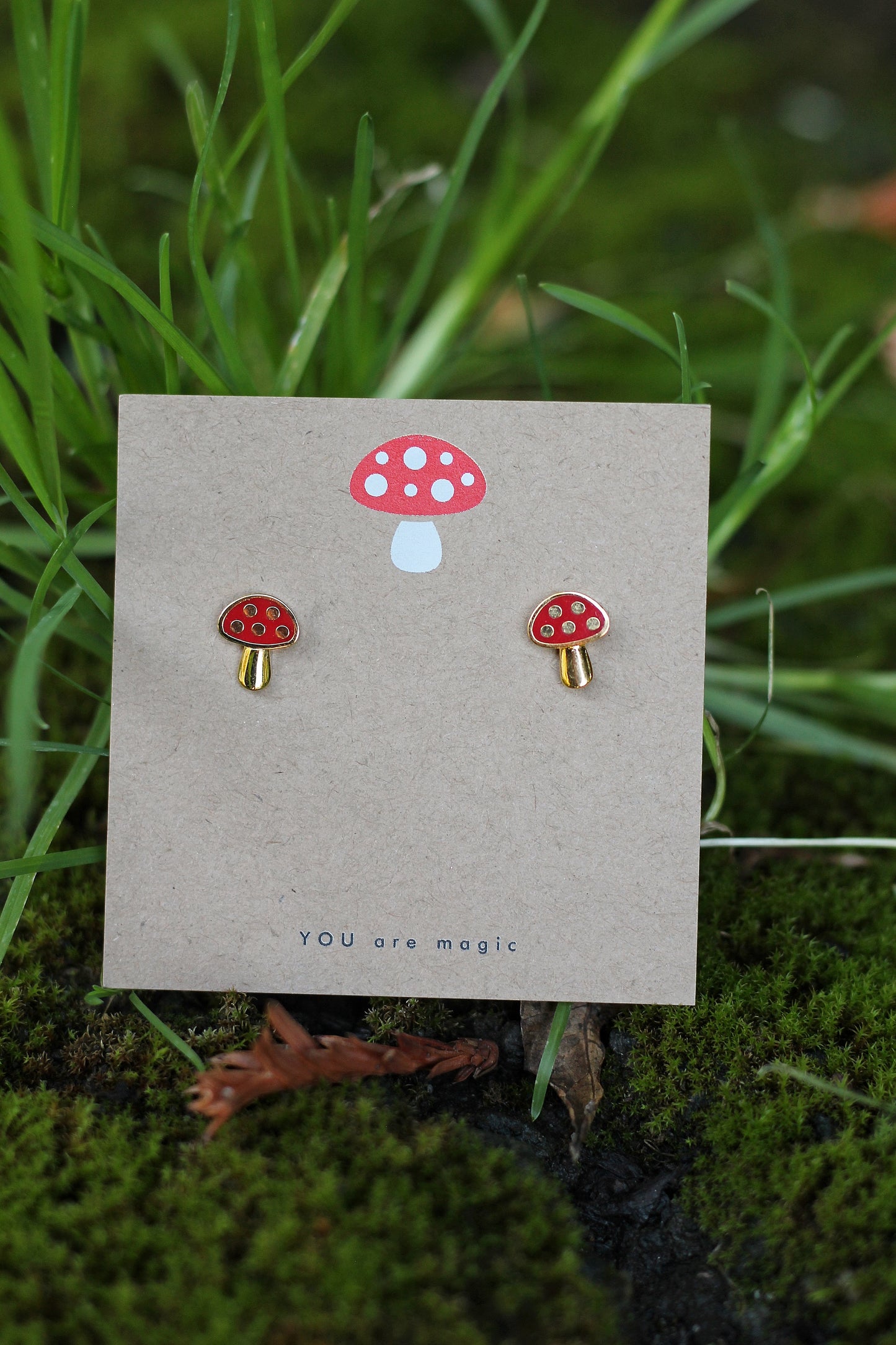 Mushroom Earrings