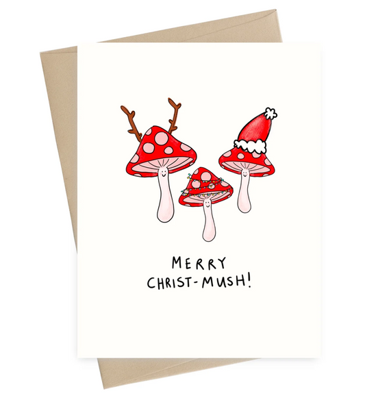 Merry Christ-Mush Card